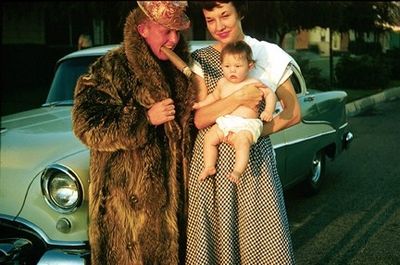 Daddy-O, Mommy-O and Baby-O, LA 1955 Photo